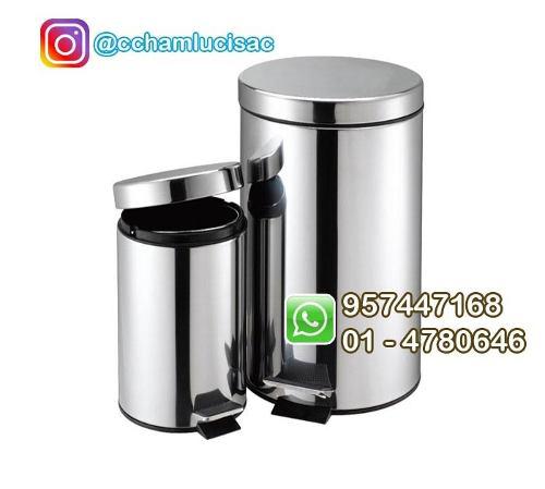 Tachos Para Basura En Oficinas Y Otros Material Acero Varios