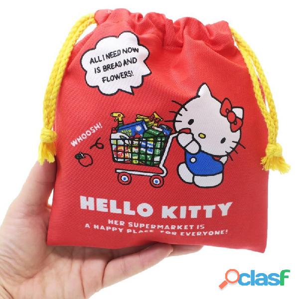 Bolsita de Tela de Aseo de Hello Kitty Shop Original Sanrio
