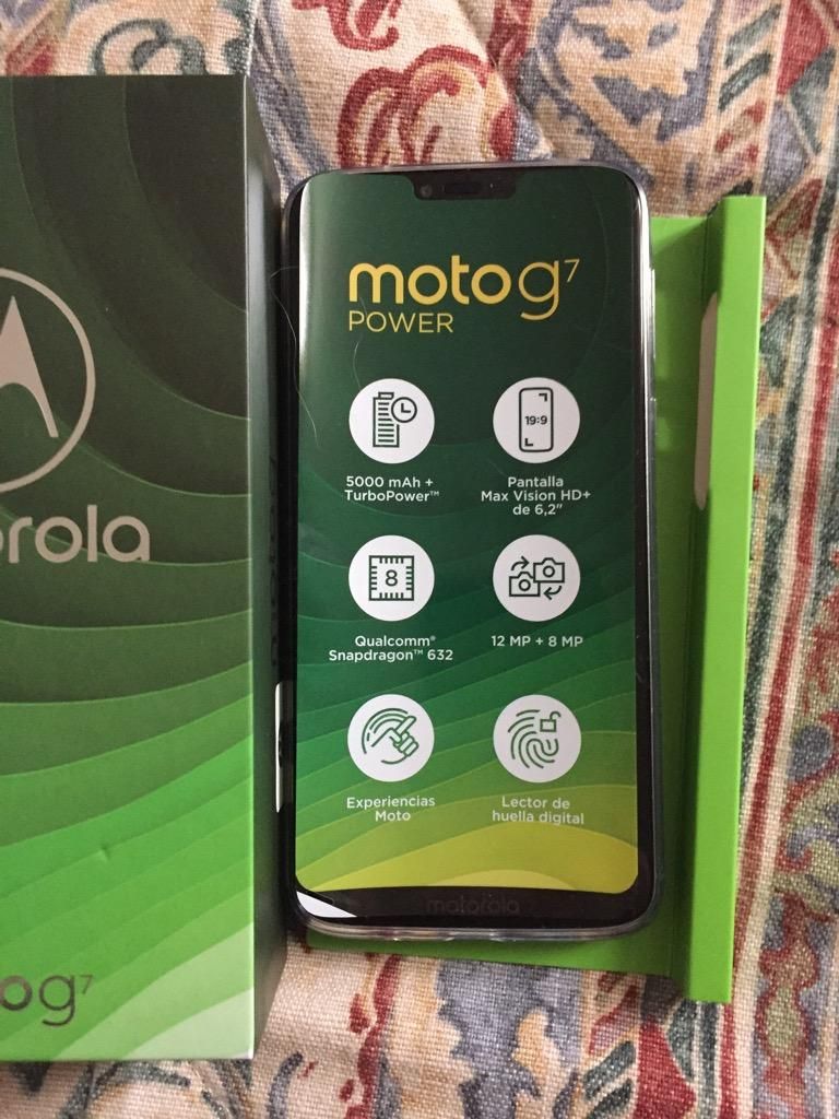 Motorola G7 Power Nuevo 10 de 10