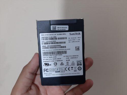 Vendo Ssd Sandisk 512gb Semi Nuevo