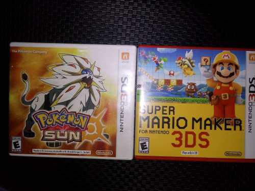 3ds, Mario Maker, Pokemon Sol