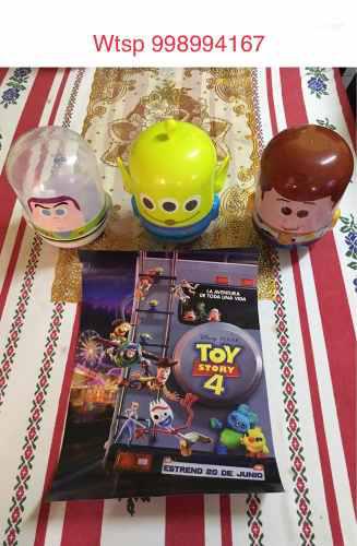 Canchipop Toy Story Woody, Buzz Y Marcianito De Cineplanet