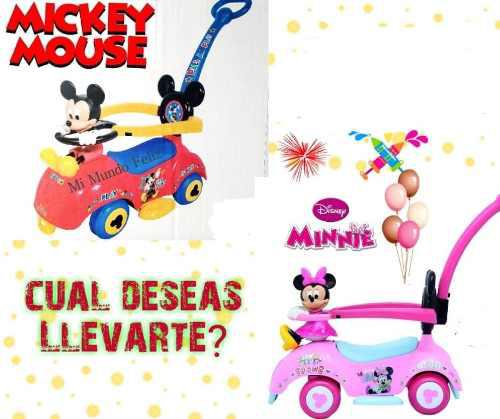 Correpasillos Buggie Mickey Mouse Disney Original