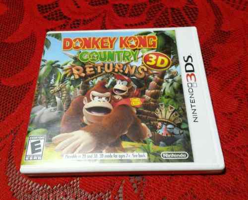 Donkey Kong Country Returns 3d - Nintendo 3ds
