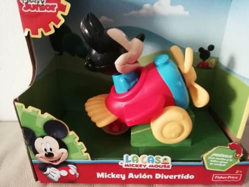 Fisher Price Mickey Mouse Avion Divertido.