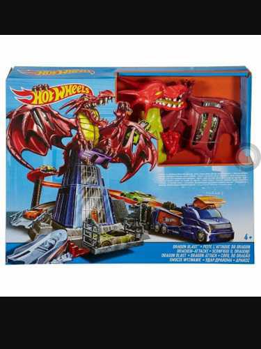 Hot Wheels Dragon Explosivo.