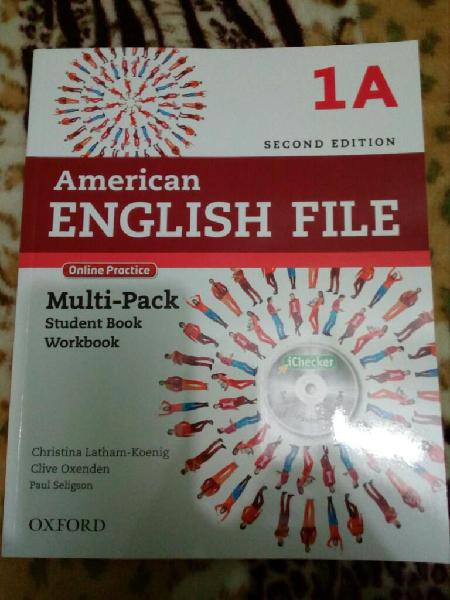 Libro de Inglés American English File.