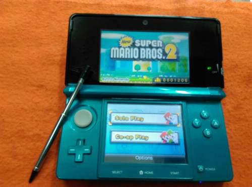 Nintendo 3ds Flasheada Con 30 Juegos