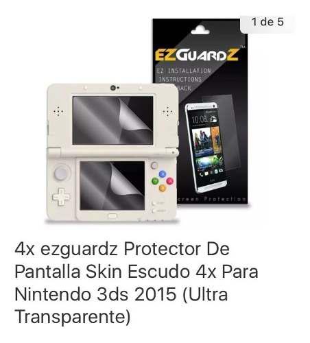 Nintendo 3ds New Protector De Pantallas.