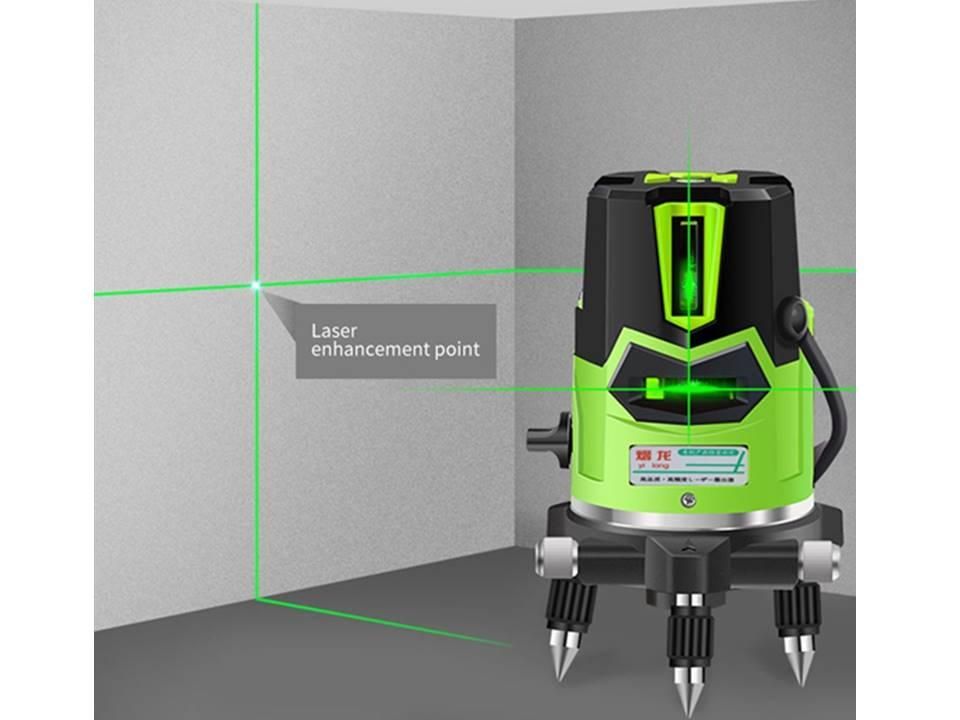 Nivel laser verde 360 autonivelante
