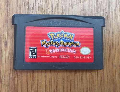 Pokemon Mystery Dungeon Red Rescue Team Gba *original
