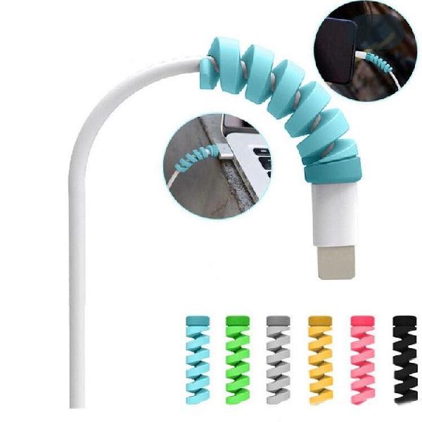 Protector Cable Carga Lightning Usb Iphone, Ipad Ipod Apple