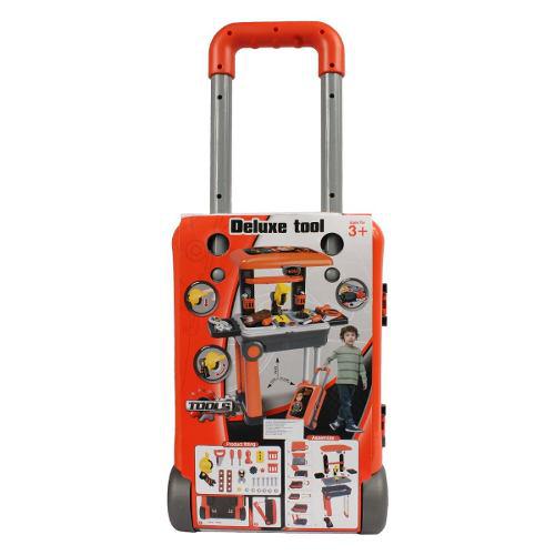 Set Herramientas Niños 2 En 1 Maletin C/ruedas + Envio Lima