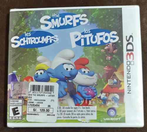 The Smurfs (pitufos) Nintendo 3ds Nuevo Sellado