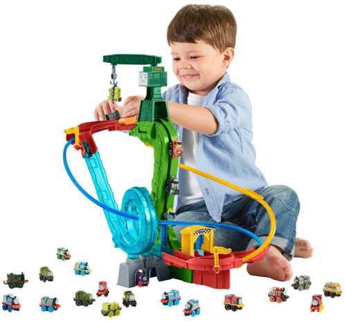 Tren Thomas Mini Circuito A Pilas Fisher Price