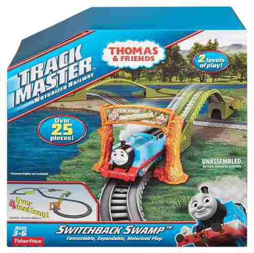 Tren Thomas Trackmaster Pistas Rieles Switchback Swamp