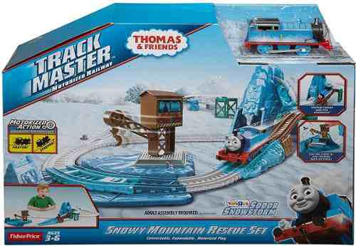Tren Thomas Trackmaster Playset Snowy Mountain Rescue Set