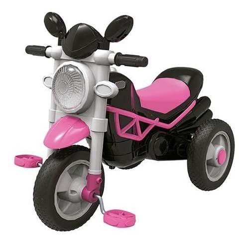 Triciclo Moto Trike Baby Kits Rosado Para Niña