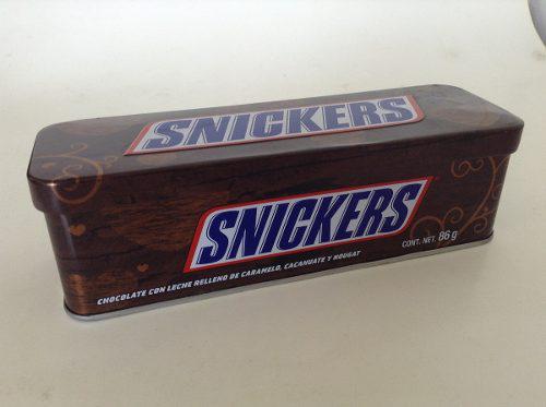 Lata De Snickers, Ideal Para Guardar Joyas O Regalo