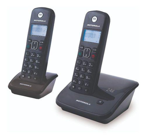 Motorola - Teléfono Inalambrico Auri2020-2 2.4ghz - Negro