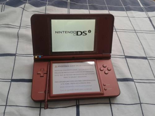 Nintendo Dsi Xl Color Vinotinto Como Nuevo
