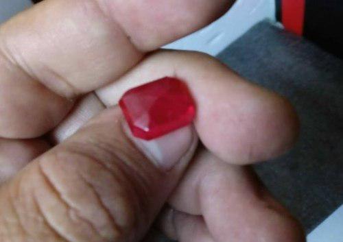 Piedra Rubí Nat. 10.50cts Certificado: N° Ggl052018rr0464