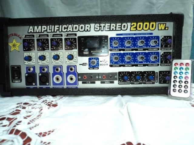 Vendo amplificador 850w