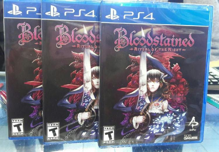 Bloodstained Ps4 Nuevo Sellado Stock