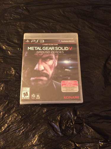Juego Ps3 Metal Gear Solid V Ground Zeroes