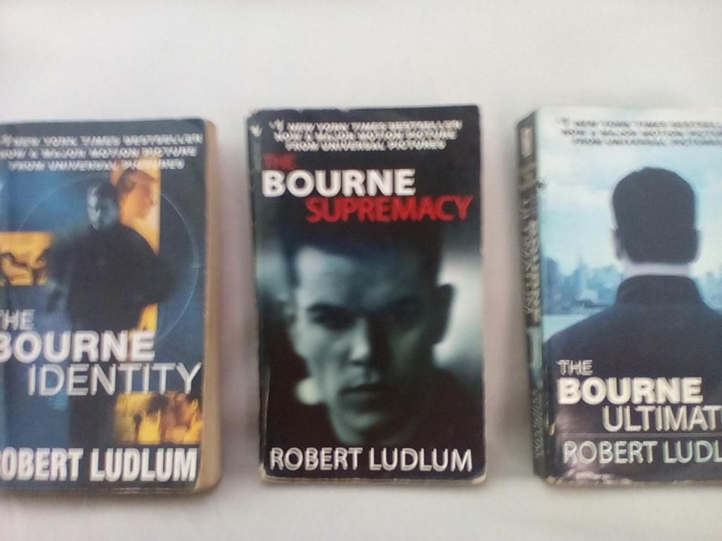 Los 3 libros de Jason Bourne, La Trilogía, En Ingles