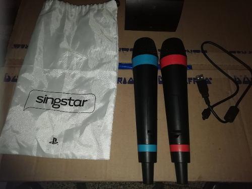 Microfonos Inalambricos - Sing Star - Playstation