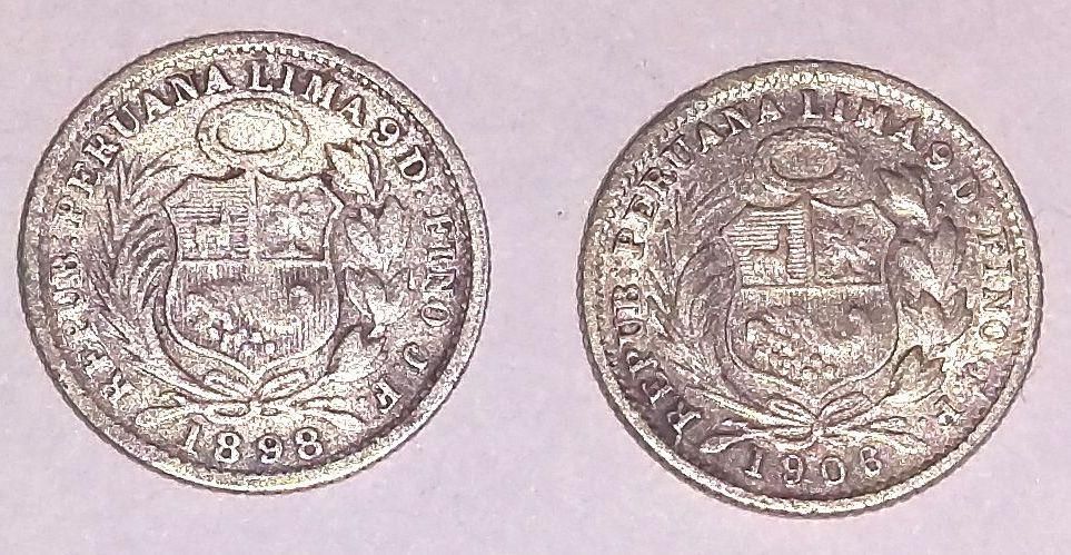 Monedas Antiguas de Plata Peru , Dino DINAR