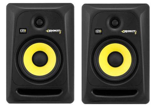 Monitor De Estudio Potenciado Krk Rokit 6 G3 Original El Par