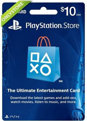 Play Station Network Psn Card $10 Store Usa Ps4 Ps3 Ps Vita