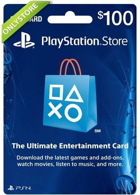 Play Station Network Psn Card $100 Store Usa Ps4 Ps3 Ps Vita
