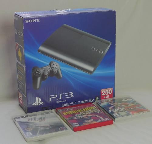 Playstation Super Slim 250 Gigas - Como Nuevo