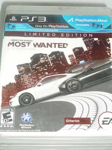Ps3 Most Wanted Limited Edition