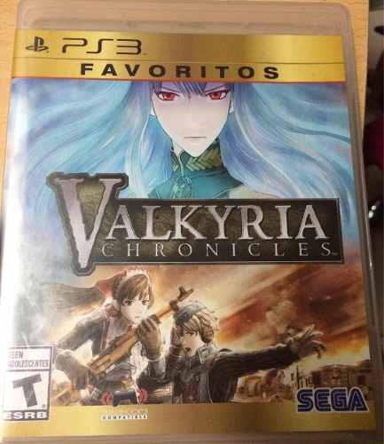 Ps3 Valkyria Chronicles