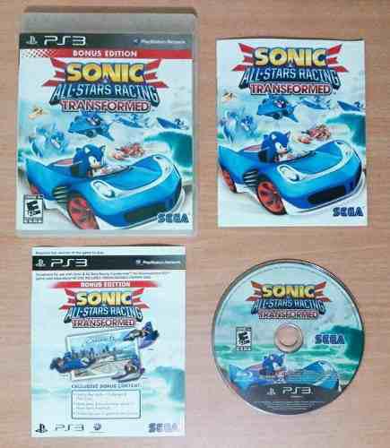 Sonic All Stars Racing Transformed Para Ps3 Play 3
