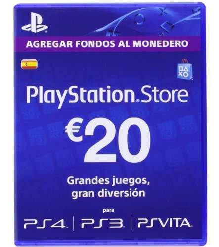Tarjeta Playstation Psn Card 20 Euros - España