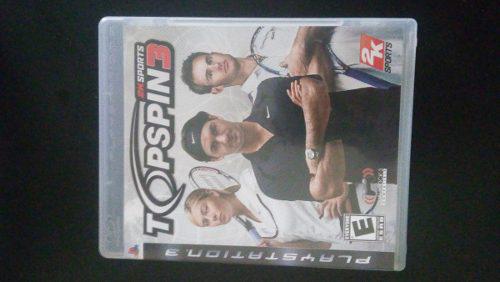 Top Spin 3 - Play Station 3 Ps3