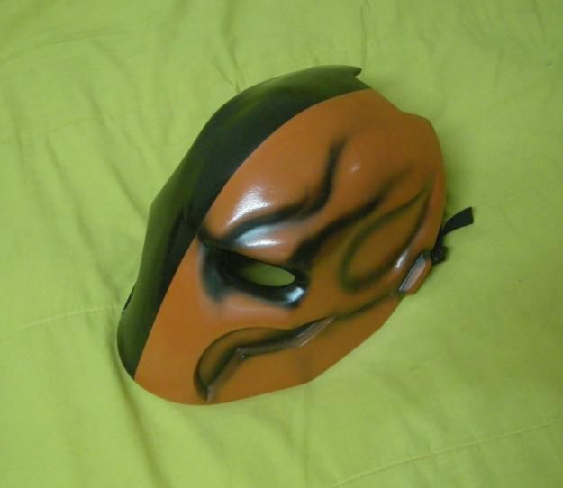 mascara de deathstroke de batman diseño exclusivo