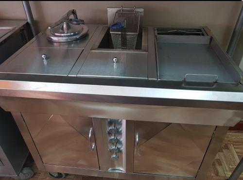 Carrito De Acero Inox 304 1 Canastilla