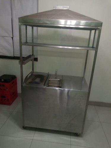 Carro Sanguchero De Acero Inox