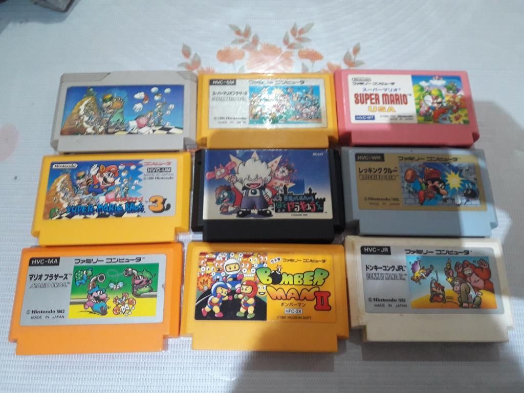 Juegos Famicom Originales