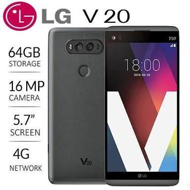 Lg V20 Impecable Con Cargador Y Caja Original