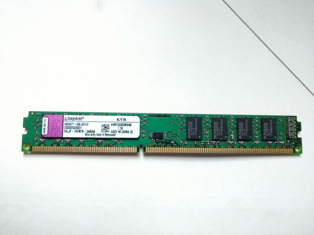 MEMORIA RAM PC DDR KINGSTON KVRD3N9/ 4GB