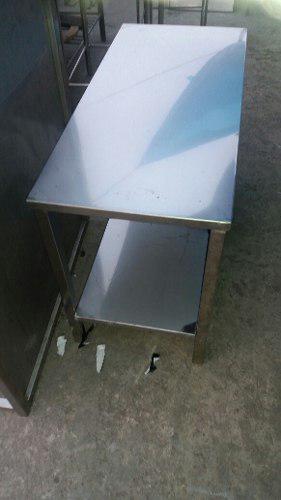 Mesa De Trabajo De Acero Inoxidable 304 Para Restaurantes