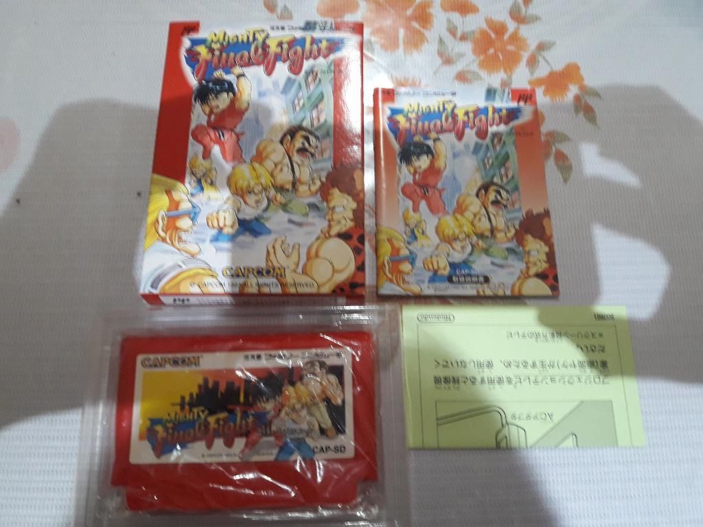 Mighty Final Fight Famicom Completo