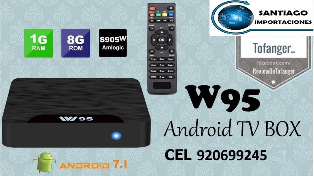 TU TV A SMART CON TVBOX W95